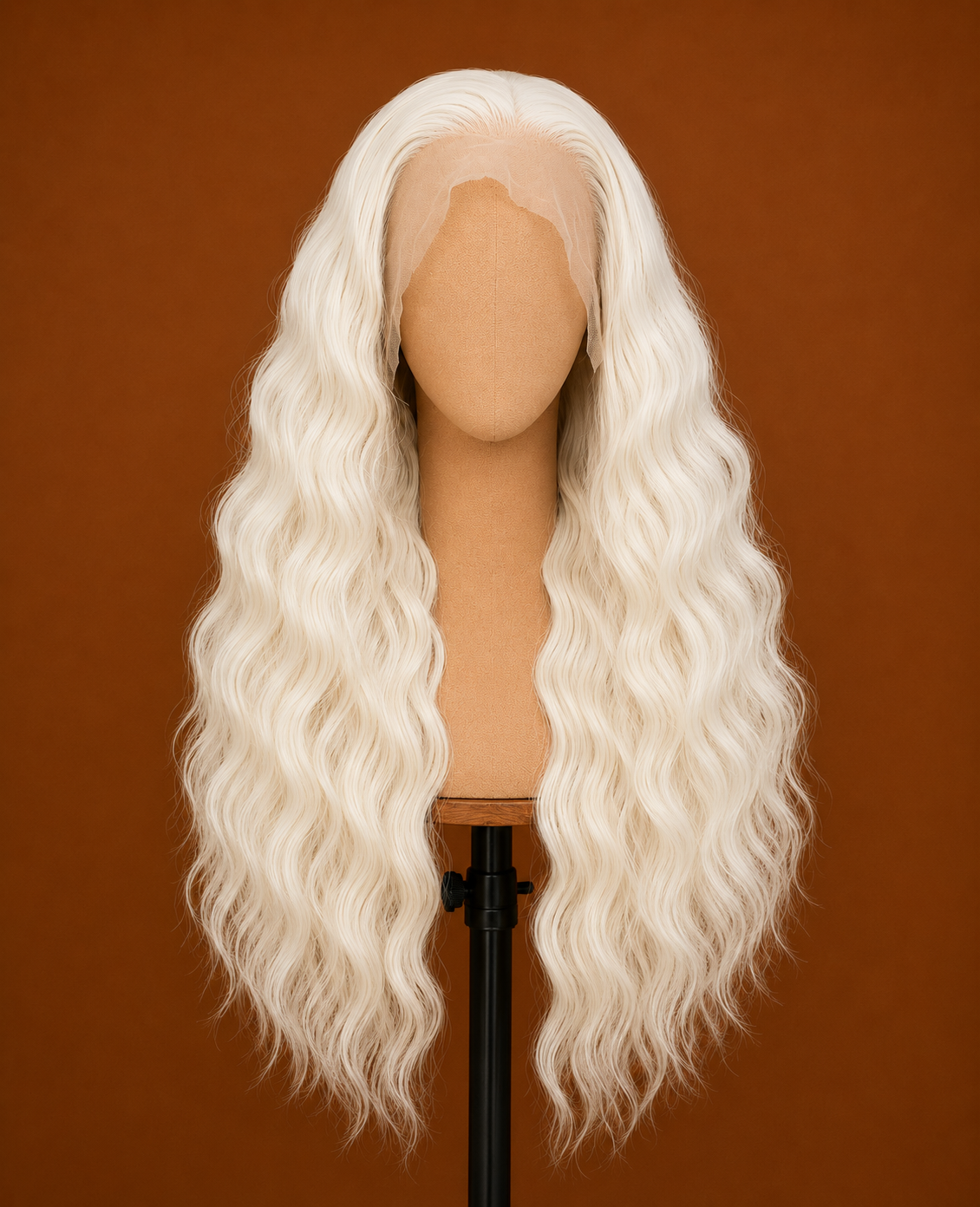 π Everyday Luxe Blonde Curly Wig