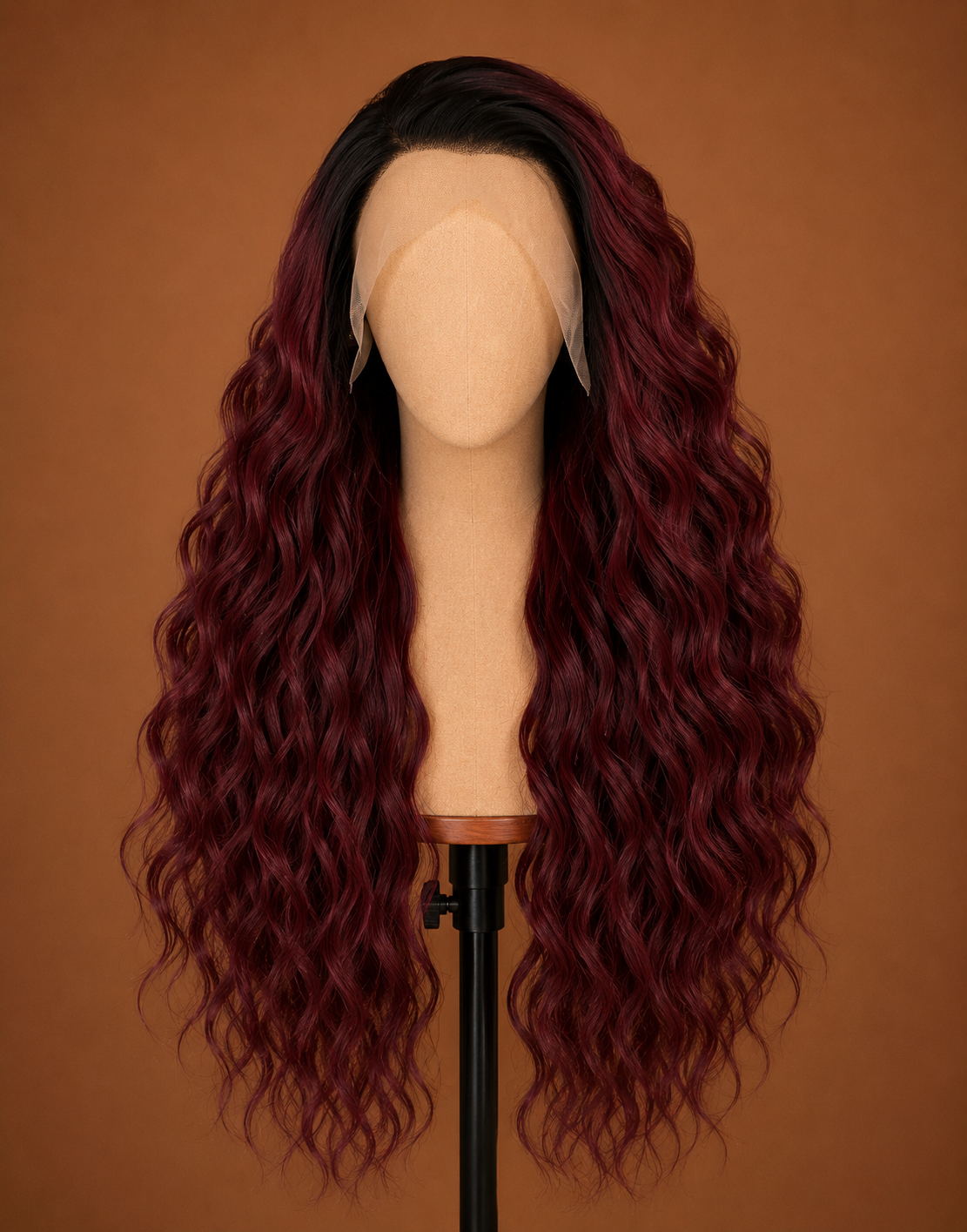 ❤️ Everyday Luxe Red Curly Wig